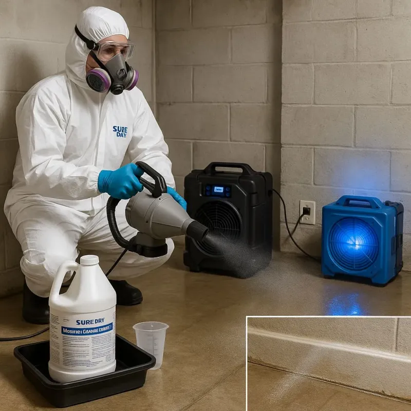 Sanitization and Odor Removal process in Wickliffe, KY