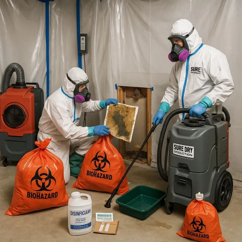 Contaminated Water Handling Protocols process in Wickliffe, KY