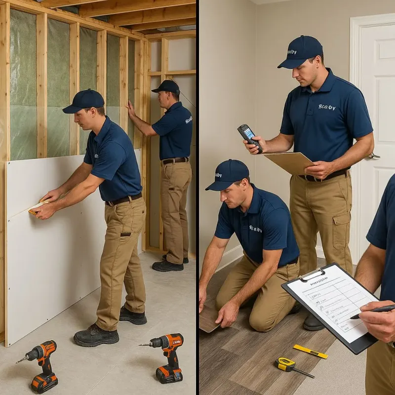 Repairs and Reconstruction process in Wickliffe, KY