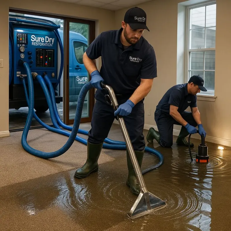 Water Extraction and Removal process in Wickliffe, KY